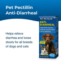 Thumbnail for PetAg Pet Pectillin Anti-Diarrheal - 4 oz - Helps Relieve Diarrhea or Loose Stool in Dogs and Cats - Replaces Lost Electrolytes - Easy to Administer