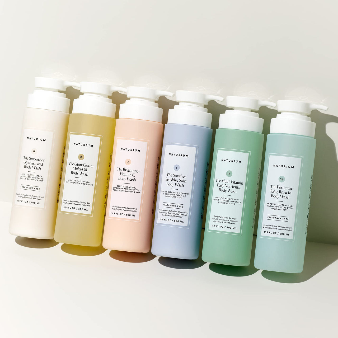 Naturium The Brightener Vitamin C Body Wash, Gentle Cleanser for Smoother-Looking Skin, Removes Dirt, Oil & Other Impurities, 16.9 oz