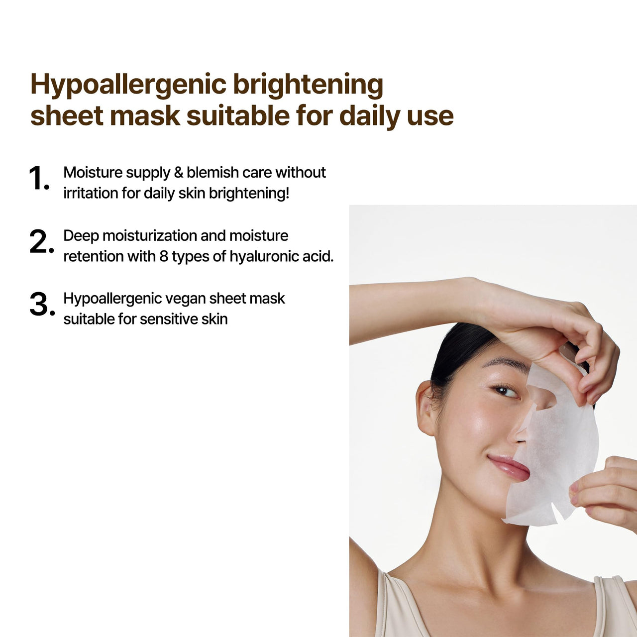 SOME BY MI Galactomyces Glutathione Daily Mask - 30 Sheets, 11.8Oz - Vitamin C Vegan Face Sheet Mask for Skin Brightening Routine - Skin Moisturizing and Glowing Care for Glass Skin - Korean Skin Care