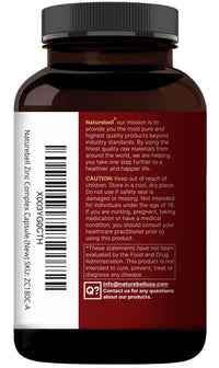 Thumbnail for NatureBell Zinc Quercetin with Vitamin C & D3, 240 Capsules | Quercetin 1,000mg + Zinc 50mg + Vitamin C 250mg + Vitamin D3 5,000 IU | 4-in-1 Advanced Immune & Lung Support | ZincVanta Formula