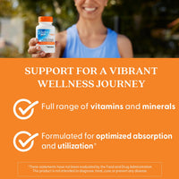 Thumbnail for Doctor's Best Multi-Vitamin Mineral Complex - Daily Vegan Multivitamin for Women & Men, Vitamins A, C, D3, E, K2, Riboflavin, & Niacin, Health Support Supplement for Adults, Non-GMO - 90 Veg Capsules