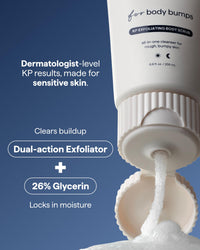 Thumbnail for Remedy KP Exfoliating Body Scrub | Keratosis Pilaris and Chicken Skin Treatment with Fine Sugar, Glycolic Acid, Lactic Acid and Squalane | Exfoliating Scrub | By Dermatologist Dr. Shah, 6.8 fl oz