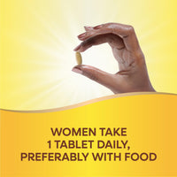 Thumbnail for Nature's Way Alive! Ultra Multivitamin for Women, Complete Daily Women's Vitamins, High Potency Formula, Promotes Energy Metabolism and Muscle Function*, Vitamin A, C, D, Methylated B12, 60 Tablets