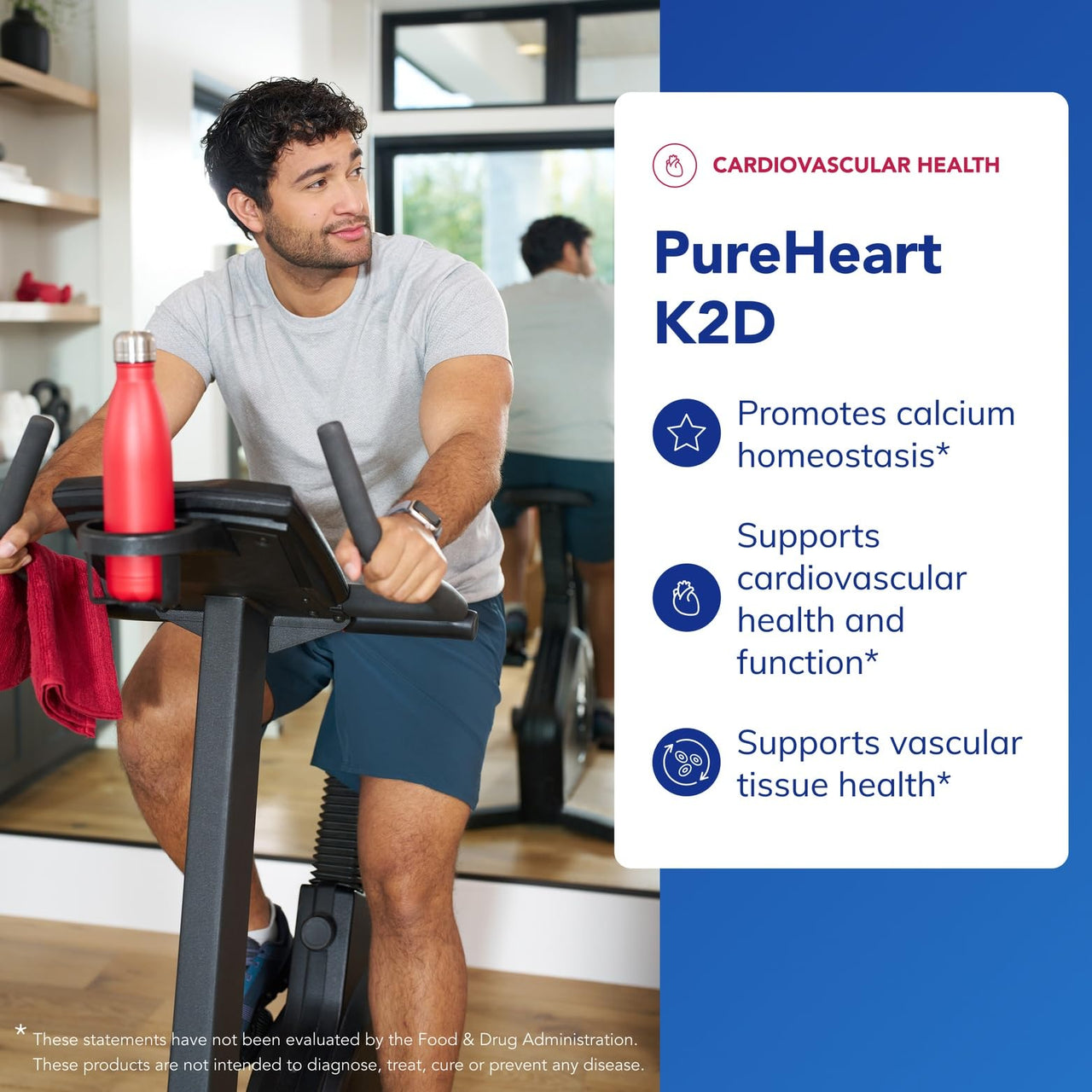 Pure Encapsulations PureHeart K2D - Heart Health Supplement* - with Vitamin K2 & D3 - Cholecalciferol Vitamin D & MK-7 - Non-GMO & Vegetarian - 60 Capsules