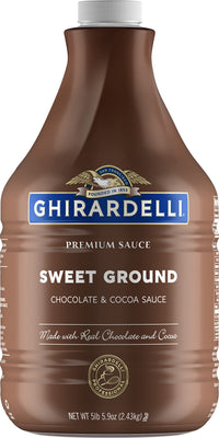 Thumbnail for Ghirardelli Sweet Ground Chocolate & Cocoa Sauce Pump Bottle, 87.3 oz