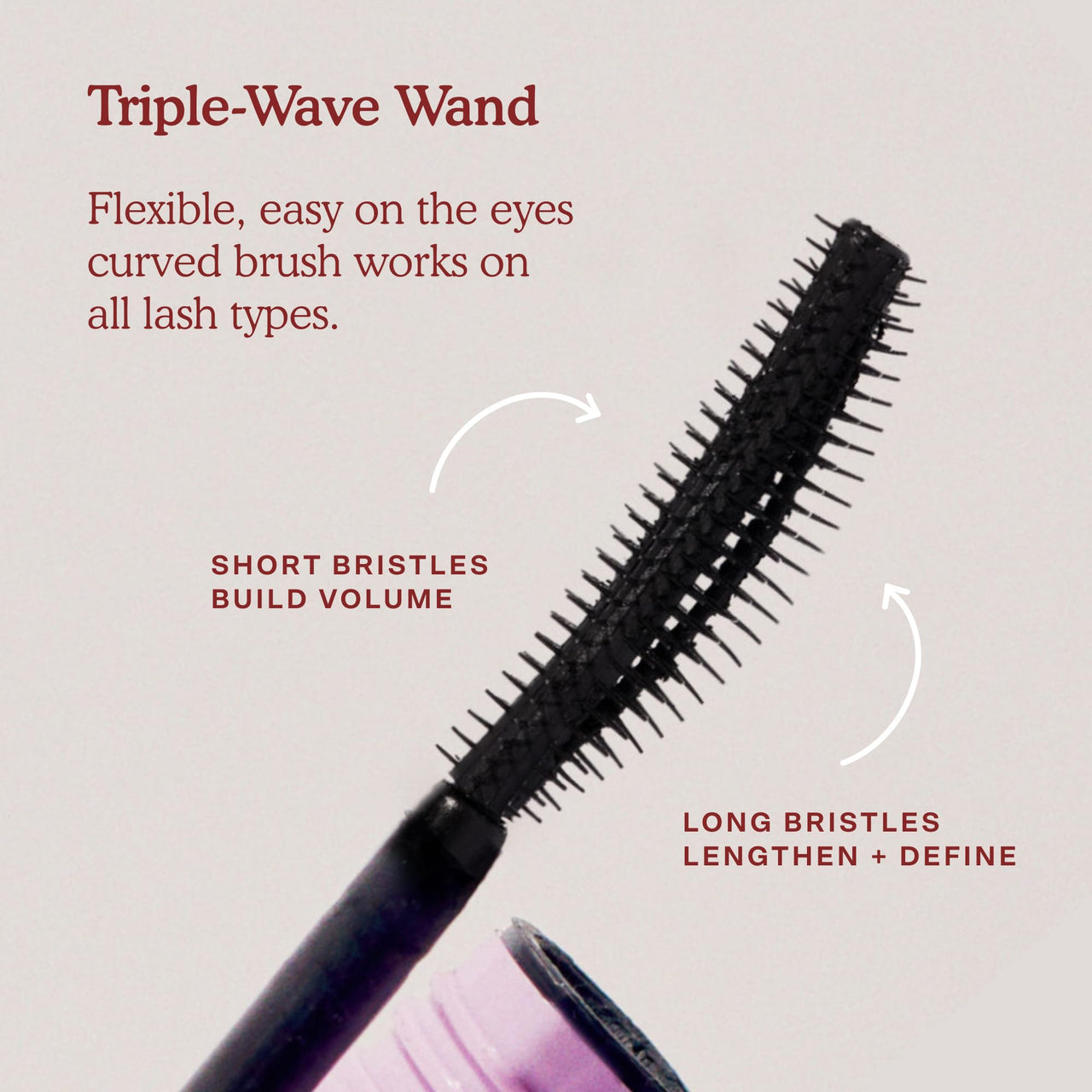 Tower 28 MakeWaves Mascara - Volumizing and Lash Lengthening Water-Resistant Mascara - No Clumping or Flaking - for Sensitive Eyes â€“ Jet Black