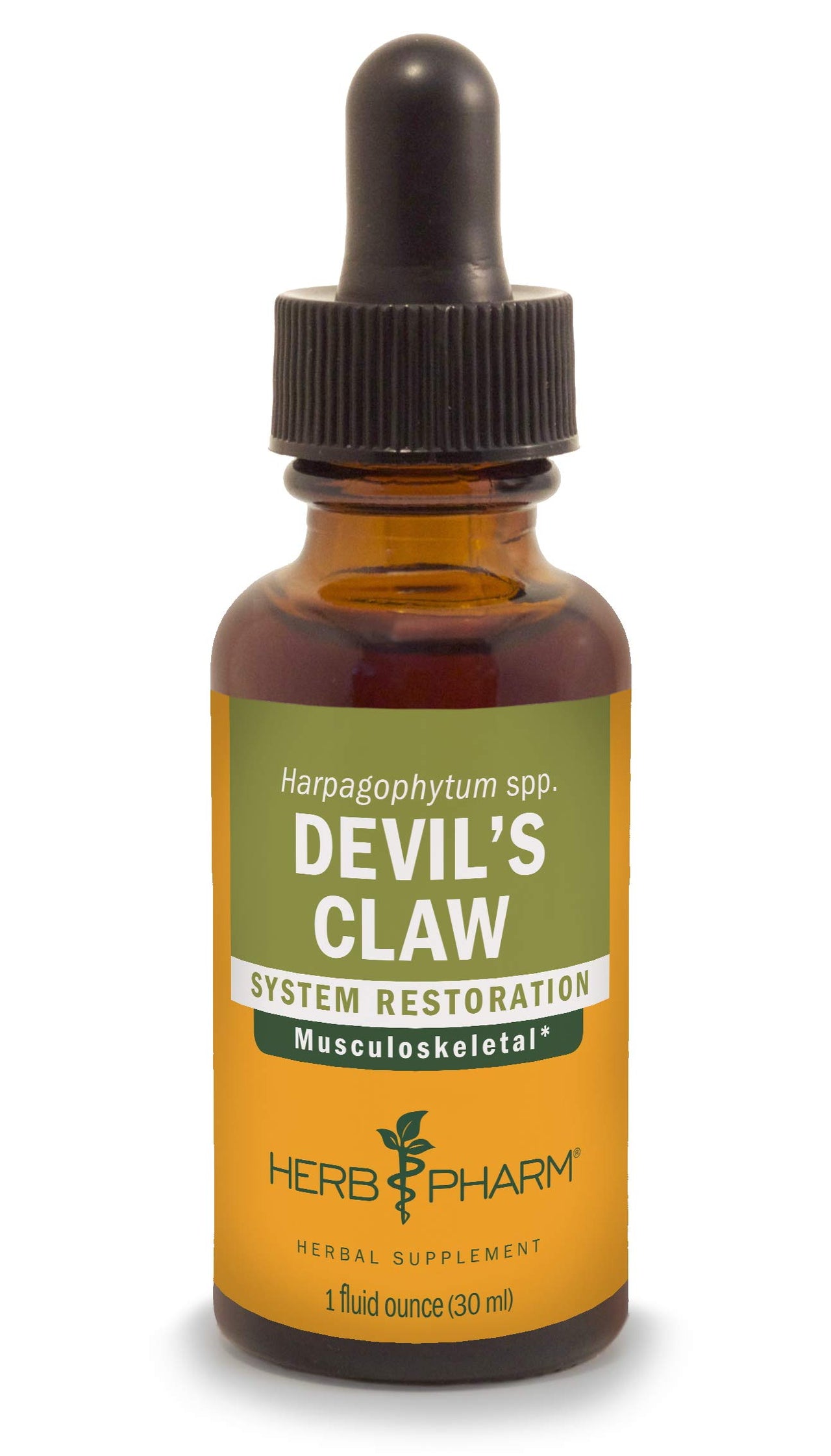 Herb Pharm Devil's Claw Liquid Extract for Musculoskeletal System Support - 1 Ounce (DDCLAW01)