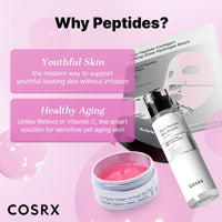 Thumbnail for COSRX Pink Peptides Collagen Hydrogel Eye Patch for Puffy Eyes and Dark Circles, Under Eye Mask, 60 Under Eye Patches, Korean Skin Care