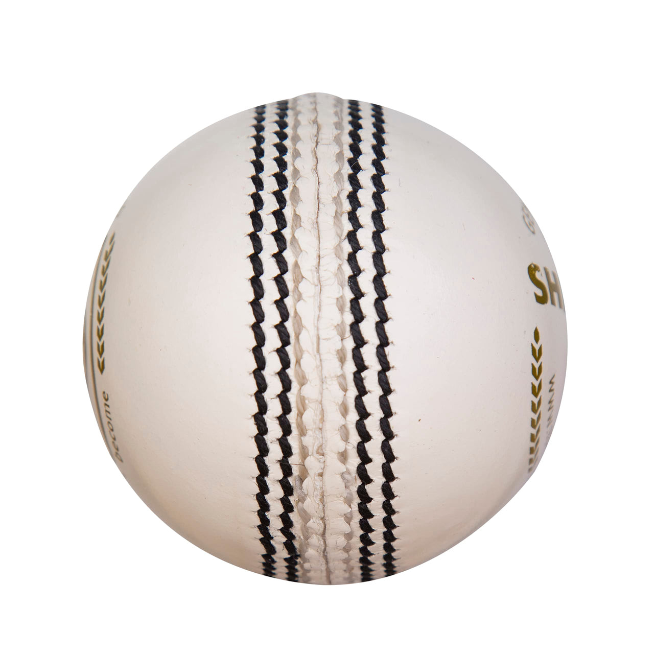 SG Cricket Shield 20 Premium Leather Ball | White | Youth | Leather | Waterproof | Solid Grade 2 Core | Machine Stitched | Ideal for Club & School Matches | Pack of 1