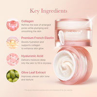 Thumbnail for medicube Triple Collagen Cream - Hydrating & Firming Moisturizer with Hyaluronic Acid, Premium Elastin, Shea Butter - Wrinkle Care & Boosts Elasticity - Korean Skincare, 1.69 oz