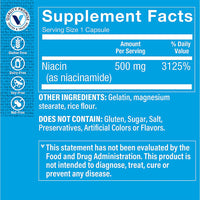Thumbnail for The Vitamin Shoppe Niacinamide 500MG, Supports Cholesterol Levels Already (100 Capsules)