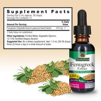 Thumbnail for Nature's Answer Fenugreek Seed with Organic Alcohol, 1-Fluid Ounce
