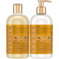 Thumbnail for SheaMoisture Shampoo & Conditioner Set, Deep Moisturizing with Raw Shea Butter, Sea Kelp & Argan Oil for Coily & Curly Hair, 13 Oz Ea