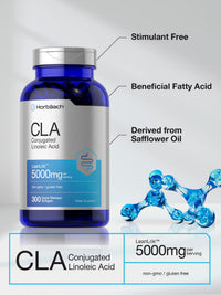 Thumbnail for Horbäach CLA Supplement | 300 Softgel Pills | Maximum Potency | Conjugated Lineolic Acid from Safflower Oil | Non-GMO, Gluten Free