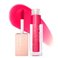 Thumbnail for Maybelline New York Lifter Gloss Hydrating Lip Gloss with Hyaluronic Acid, Bubblegum, Sheer Bright Pink, 1 Count