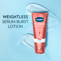 Thumbnail for Vaseline Pro VitaB3 Serum Burst Lotion Supple & Soft Healthy, Hydrated Skin, Lightweight 10x Antioxidant Power of Vitamin C with Vitamin B3, Hyaluronic Acid & Peptides, 7.5 fl oz