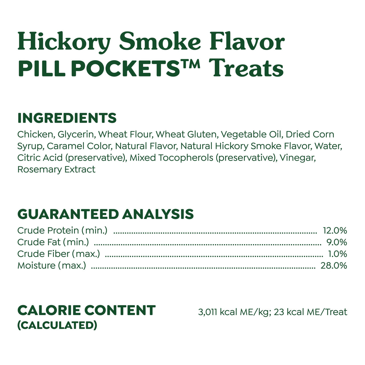 Greenies Pill Pockets for Dogs Large Size, Dog Treat Pouch for Capsule Medication, Hickory Smoke Flavor, 15.8 oz. Pouch