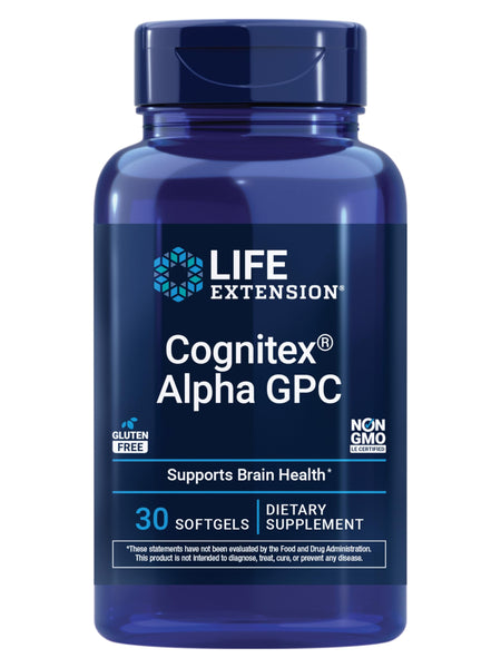 Life Extension Cognitex Basics, 30 Softgels - Multi-Nutrient Formula for Brain Health Support, Targeted Nutrition for Memory, Focus, Attention & Overall Cognitive Performance - Non-GMO, Gluten-Free
