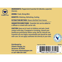 Thumbnail for The Vitamin Shoppe Peppermint 100% Pure Essential Oil Vitalizing,