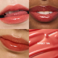 Thumbnail for fwee 3D Voluming Gloss 70% (Rich) | Sorbet 70% l High Shine, Non-Sticky Lip Gloss for Makeup | Long-Lasting, Moisturizing Gel Formula | 30%, 70% Pigment Options | 5.3g