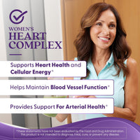 Thumbnail for Doctors Best Womens Heart Complex with K2 + CoQ10, Supports Cardiovascular Health, Non-GMO, Gluten Free, Soy Free 60 Softgels