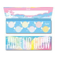 Thumbnail for Angelic Glow Highlighter and Eyeshadow Palette by Rude Cosmetics for Women - 0.32 oz Makeup