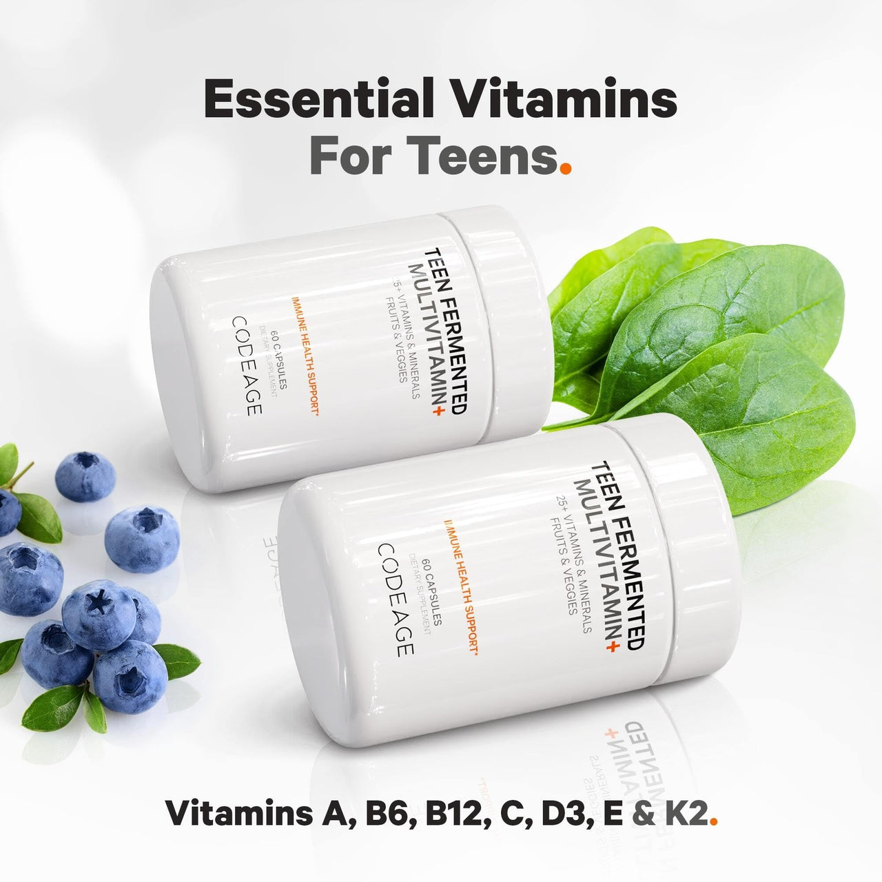 Codeage Family Multivitamin Bundle – Multivitamins for Teens, Women & Men – Essential Vitamins & Minerals Pack