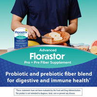 Thumbnail for Florastor Select Pro+Pre Daily Probiotic and Prebiotic Supplement for Women and Men, Boosts Good Bacteria, Saccharomyces Boulardii CNCM I-745 (30 Capsules) (Pack of 1)