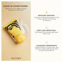 Thumbnail for PATTERN Beauty by Tracee Ellis Ross Leave-In Conditioner 3 fl oz - Rich Moisture for Curly, Coily and Tight-Textured Hair, 3a to 4c, Travel-Size