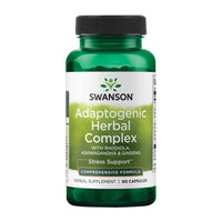 Thumbnail for Swanson Rhodiola Ashwagandha Ginseng Complex Energy Immune Function Nervous System Stress Support Adaptogen Herb Supplement 60 Capsules