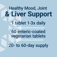 Thumbnail for Life Extension Same, S-Adenosyl-Methionine, 400 mg, Best-Selling Mood Health, Liver Health and Joint Support Supplement, Non-GMO, Vegetarian, Gluten Free, 60 enteric-Coated Tablets