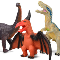 Thumbnail for Gzsbaby 6 Piece Jumbo Dinosaur Toys for Kids 3-5 and Toddlers, Large Soft Dinosaur Toys for Lovers - Perfect Party Favors, Birthday Gifts