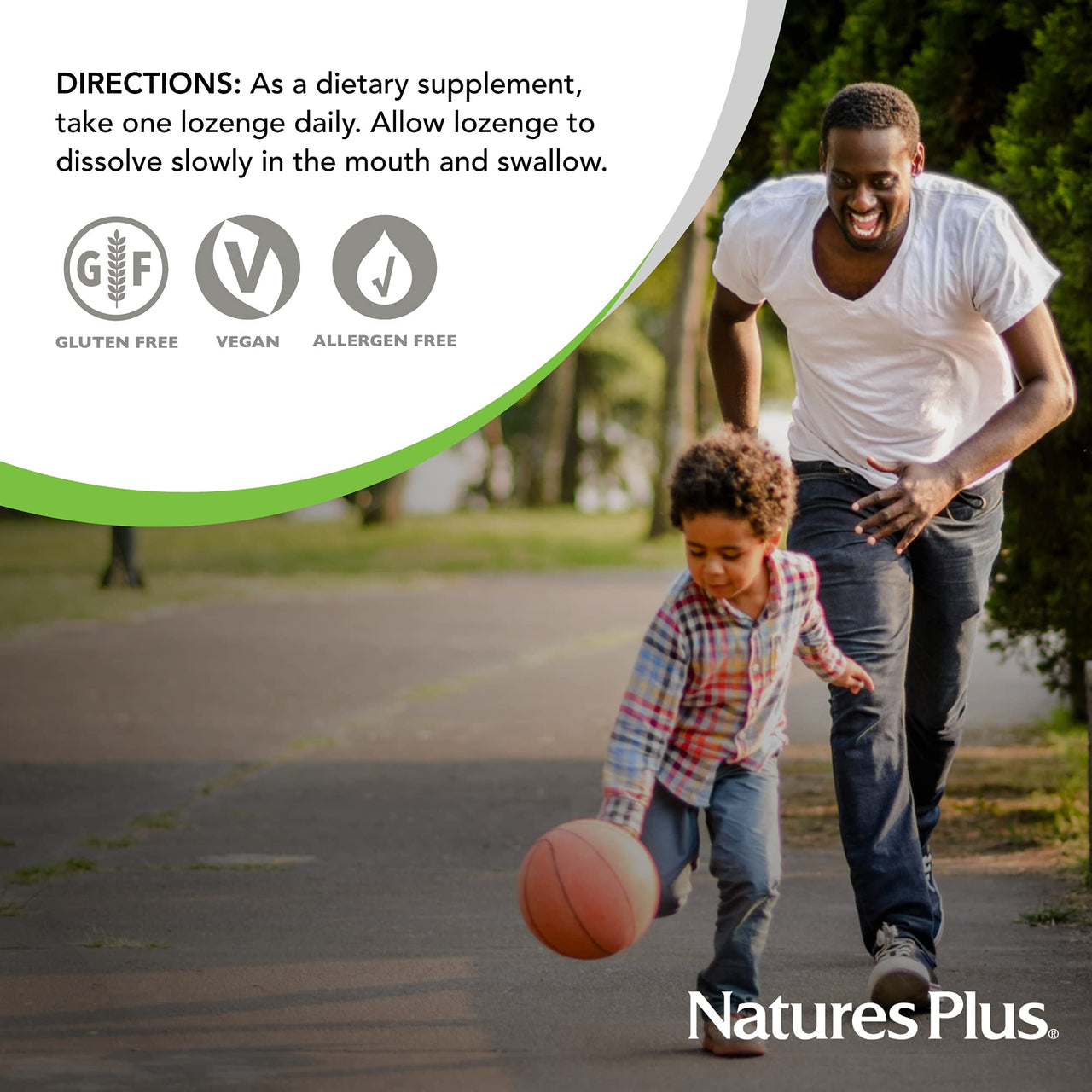 NaturesPlus Vitamin B12 1000 mcg - 30 Herbal Lozenges - Raspberry - Energy & Immune Health Support - Vegetarian, Gluten Free - 30 Servings
