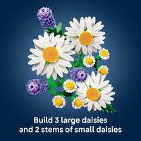Thumbnail for LEGO Botanicals Daisies Building Toy - Artificial Flowers Crafting Kit for Girls & Boys, Ages 9+ - Kids Room Decor for Book Shelf or Desk - Gift Idea for Birthdays - 11508