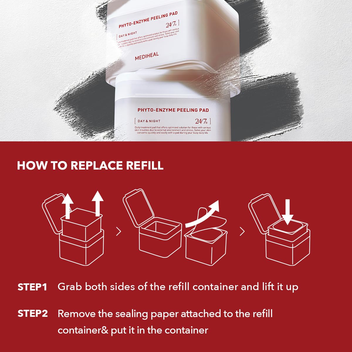 Mediheal Phyto-enzyme Peeling Pad refill