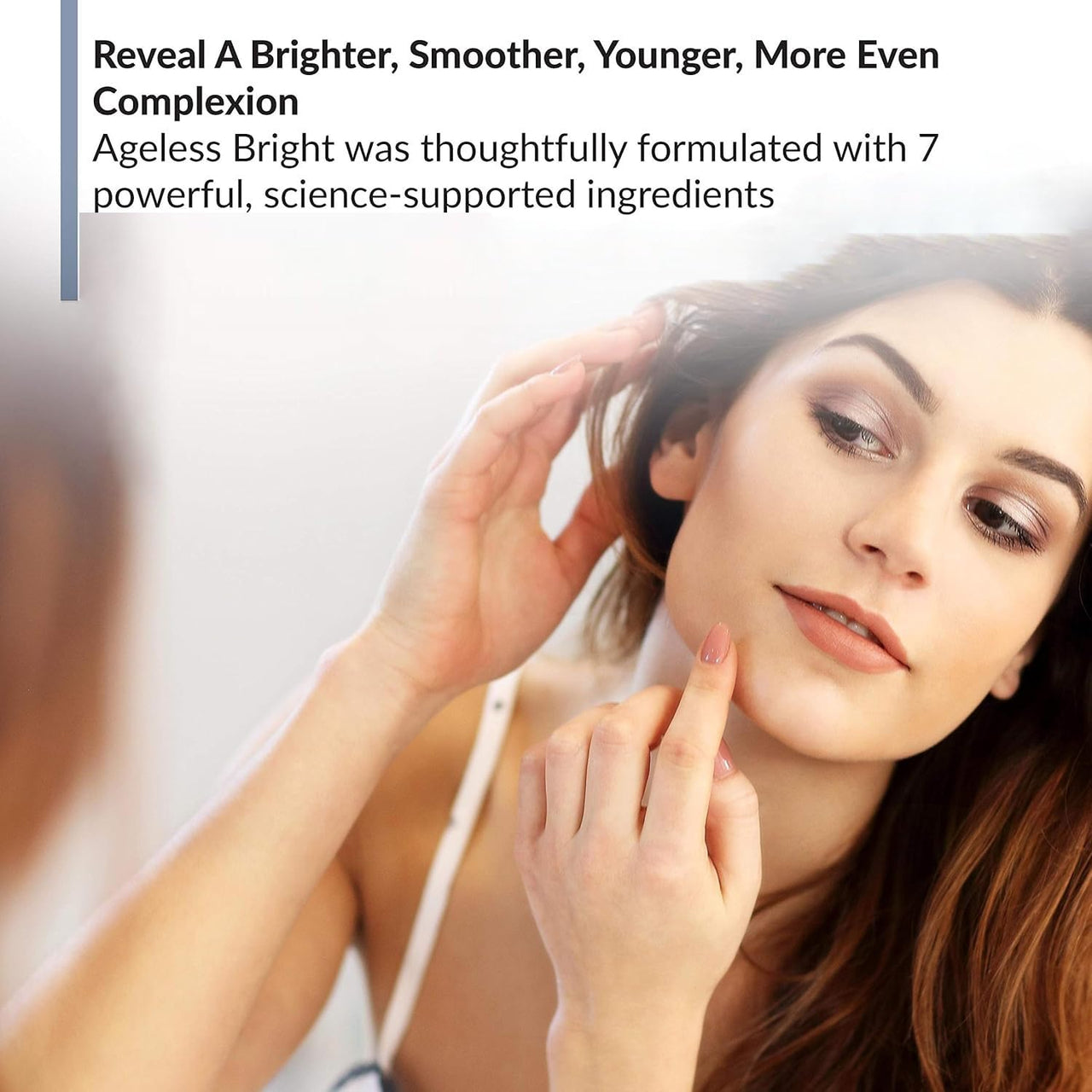 BioTrust AgelessBright Skin Serum, Support Smoother, Younger, More Even Skin to Reveal a Radiant Complexion Naturally, 1 fl. oz.