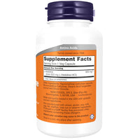 Thumbnail for Now Supplements, L-Histidine 600 mg, Essential Amino Acid, Critical for Normal Brain Function*, Immune System Support*, 60 Veg Capsules