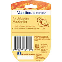 Thumbnail for Vaseline Lip Therapy Crème Brûlée Mini 4-Pack – Moisturizing Lip Balm for Deliciously Kissable Lips, 0.25 Oz Ea