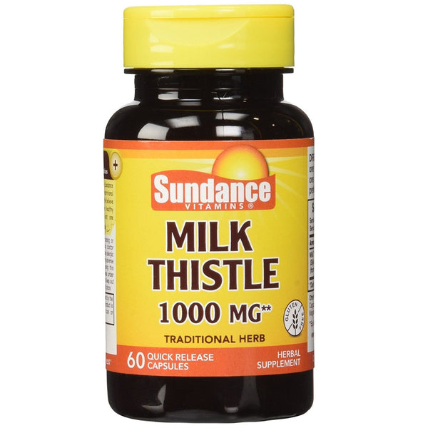 Sundance Vitamins Milk Thistle 1000 mg