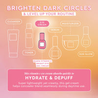 Thumbnail for Glow Recipe Guava Vitamin C Brightening Eye Gel - Niacinamide, Peptides & Green Caffeine Gentle Under Eye Cream for Dark Circles, Puffiness & Bags - Lightweight, Hydrating, Firming - Makeup Prep, 15ml