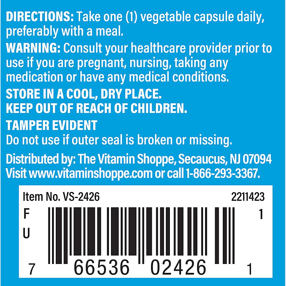 The Vitamin Shoppe Zinc Picolinate - Superior Absorption Immune Support | Highly Bioavailable | 100 Capsules | Skin Health