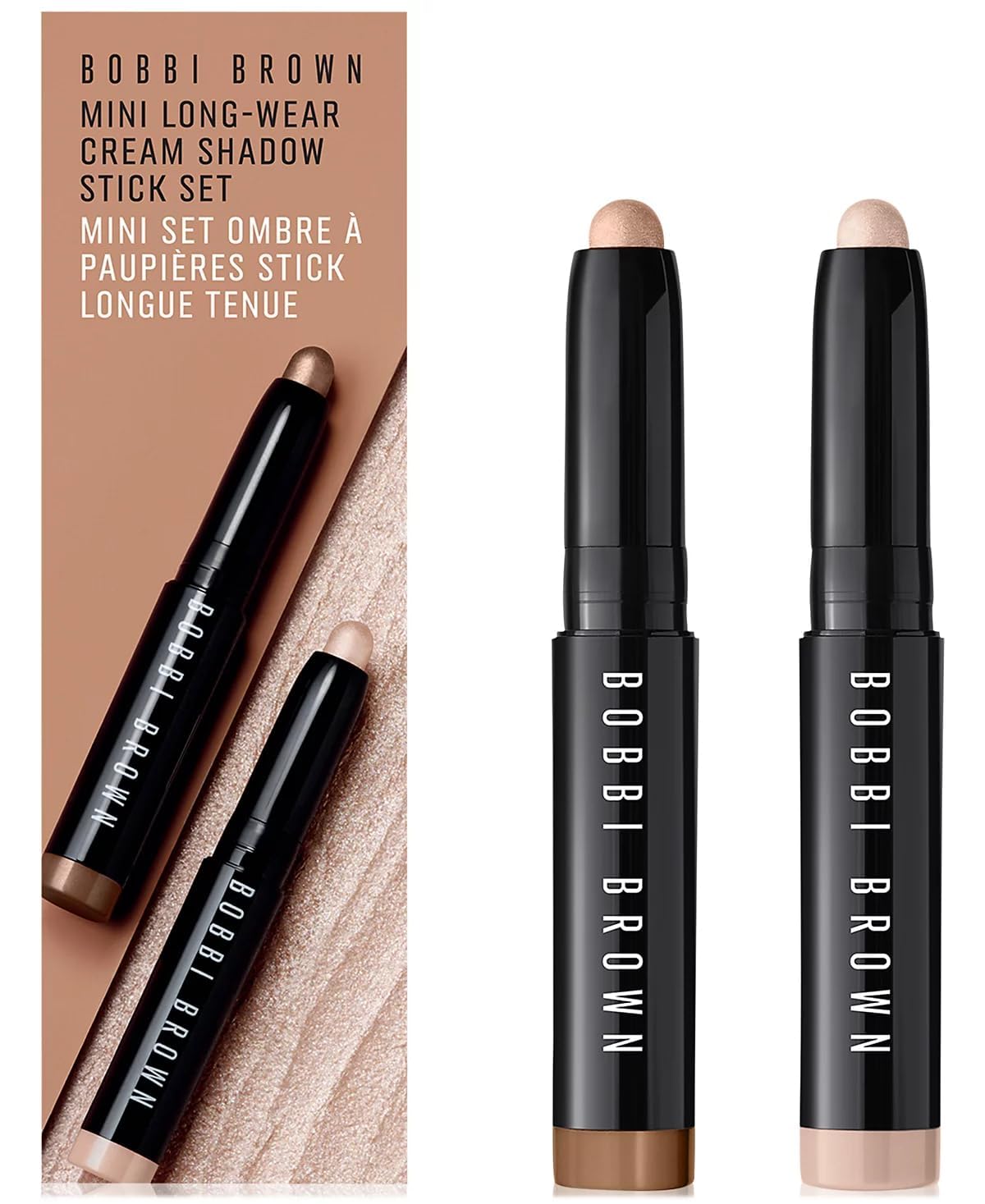 Bobbi Brown Mini Long-Wear Cream Eyeshadow Stick Duo Set