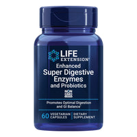 Thumbnail for Life Extension 60 Vegetarian Capsules Enhanced Super Digestive Enzymes & Probiotics and 100 Magnesium Capsules for Heart, Bone, Metabolism Support