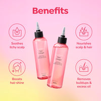 Thumbnail for A’PIEU Raspberry Hair Vinegar - Scalp Cleanser & Detox for Oily Scalp, Buildup & Dandruff, pH-Balancing Rinse for Fresh, Shiny Hair, Korean Hair Care, 6.76 fl oz