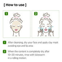 Thumbnail for SOME BY MI Super Matcha Pore Clean Clay Mask - 3.52Oz, 100g - Made from Match Water for Sensitive Skin - Skin Moisturizing Effect with Sebum and Pore Care - Korean Skin Care