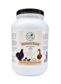 Thumbnail for Fresh Eggs Daily Brewer's Yeast with Garlic Powder and Niacin for Ducks Ducklings Feed Supplement Vitamins for Backyard Chickens 5LB