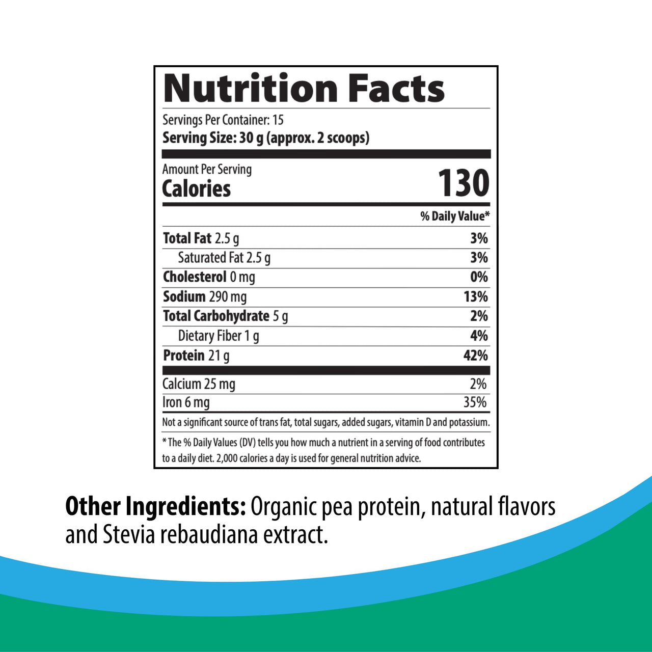 Rootcology by Dr. Izabella Wentz | Organic Pea Protein | USDA Certified Organic Pea Protein with 20g Plant Protein per Serving | Natural Vanilla Flavor | 454g / 15 Servings