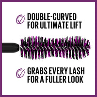 Thumbnail for Maybelline The Falsies Lash Lift Waterproof Mascara Volumizing, Lengthening, Lifting, Curling, Multiplying, Eye Makeup, Very Black, 1 Count