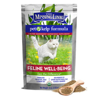 Thumbnail for The Missing Link Pet Kelp Feline Well-Being 6oz Superfood Powdered Supplement, Organic & Limited Ingredient Formula for Digestive & Overall Health of Cats