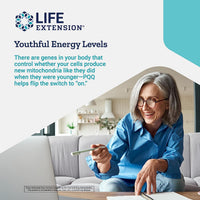 Thumbnail for Life Extension PQQ (Pyrroloquinoline Quinone) 20mg Promotes The Growth of New Cellular Mitochondria - Gluten-Free, Once-Daily, Non-GMO, Vegetarian - 30 Vegetarian Capsules (Pack of 2)